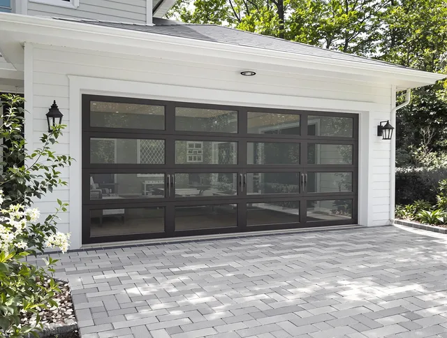 Tustin Garage Door Repair design specialist presenting custom garage door options to Tustin homeowner