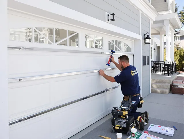 Professional garage door installation by Tustin Garage Door Repair in Tustin