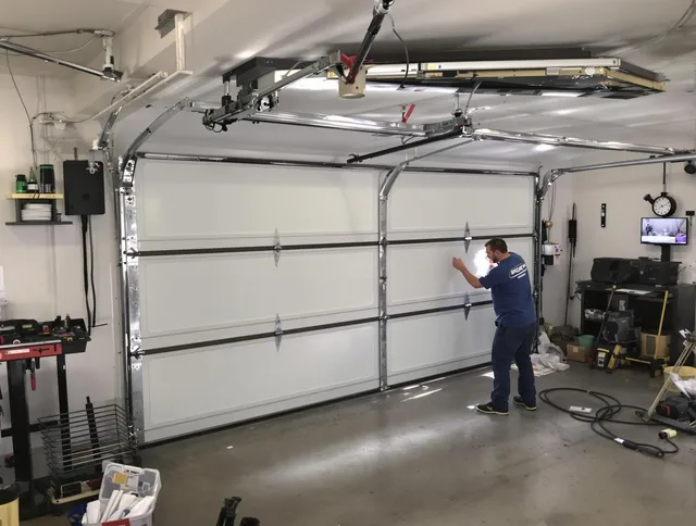 Professional garage door repair service by Tustin Garage Door Repair in Tustin